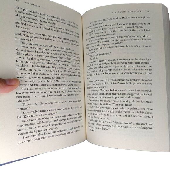 A Pale Light In The Black By K.B Wagers - Picture 4 of 4